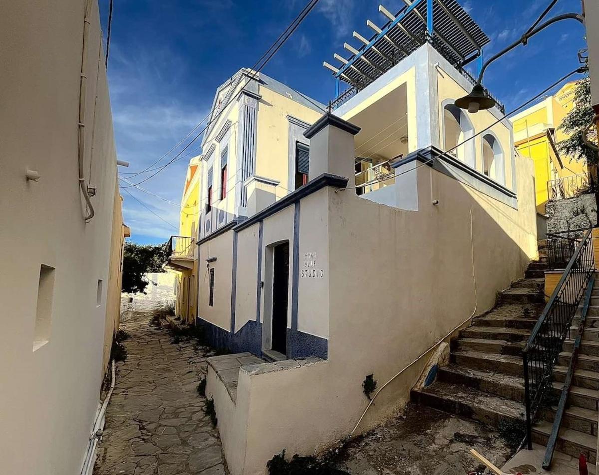 Symi Blue Studio Eksteriør bilde